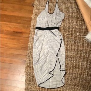 Silk backless dress Barney’s New York exclusive